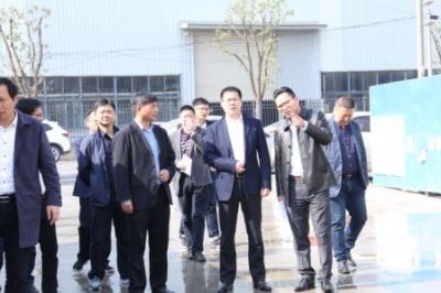 區(qū)長溫建飛一行蒞臨太平電機新廠區(qū)調(diào)研